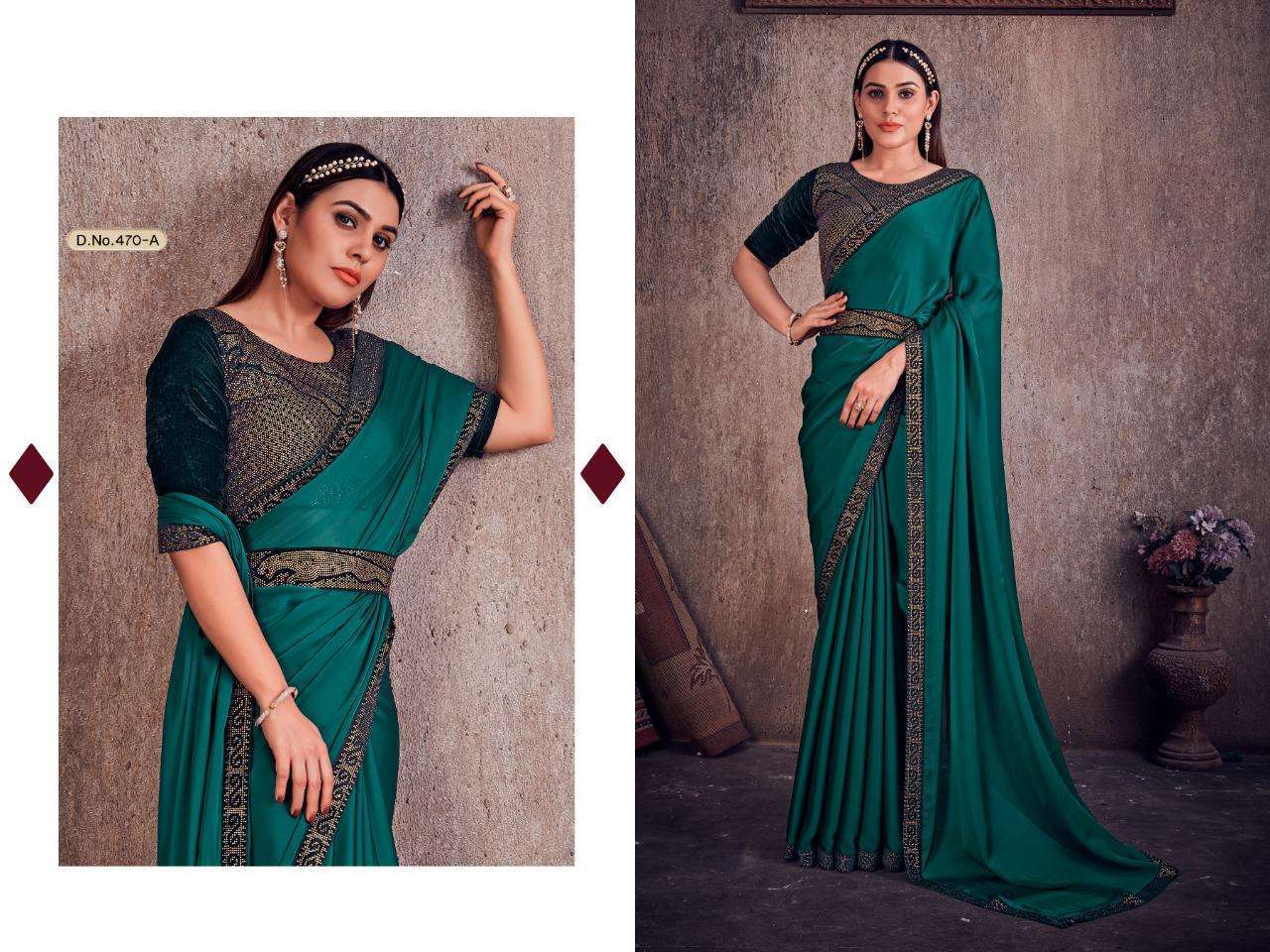 mehak saree 470 design satin silk georgette saree