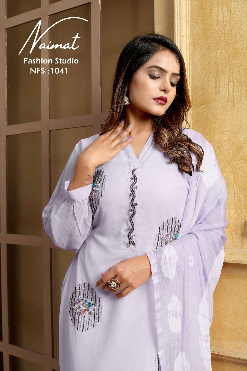 naimat fashion studio nfs-1041 pure georgette suit 