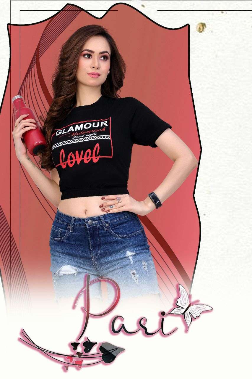 ns pari series 1001-1008 hosiery cotton crop top