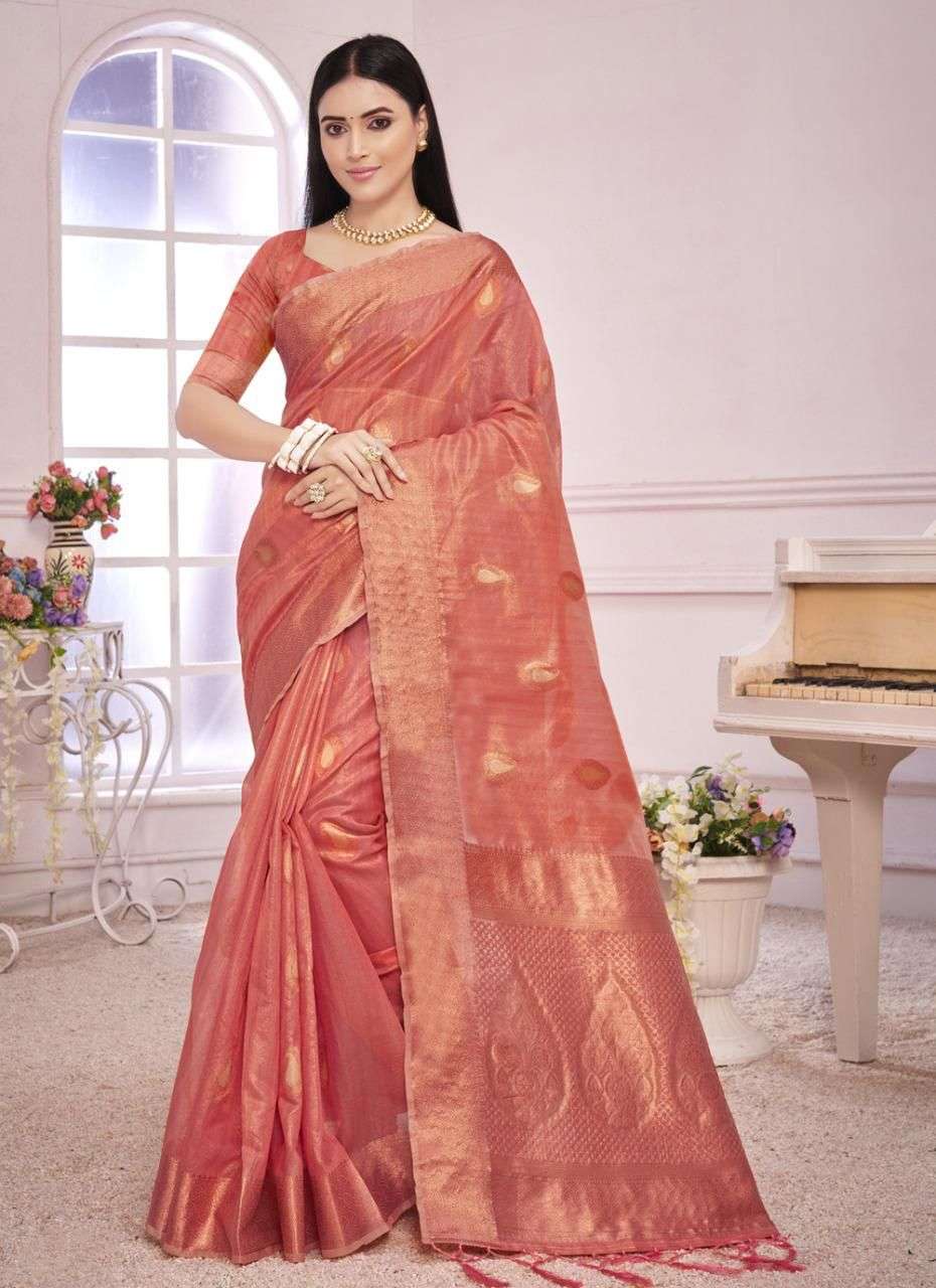 padmini vol 1 designer organza saree