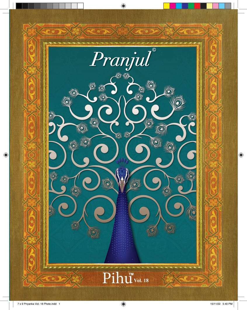 pranjul pihu vol 18 series 1801-1830 cotton kurti 