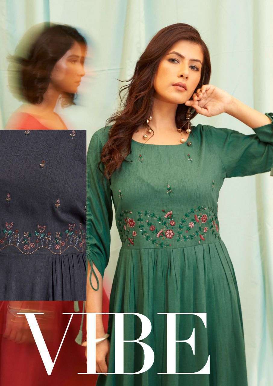 riya alexa vol 2 series 1001-1004 Heavy Top Dyed  Weaving slub kurti