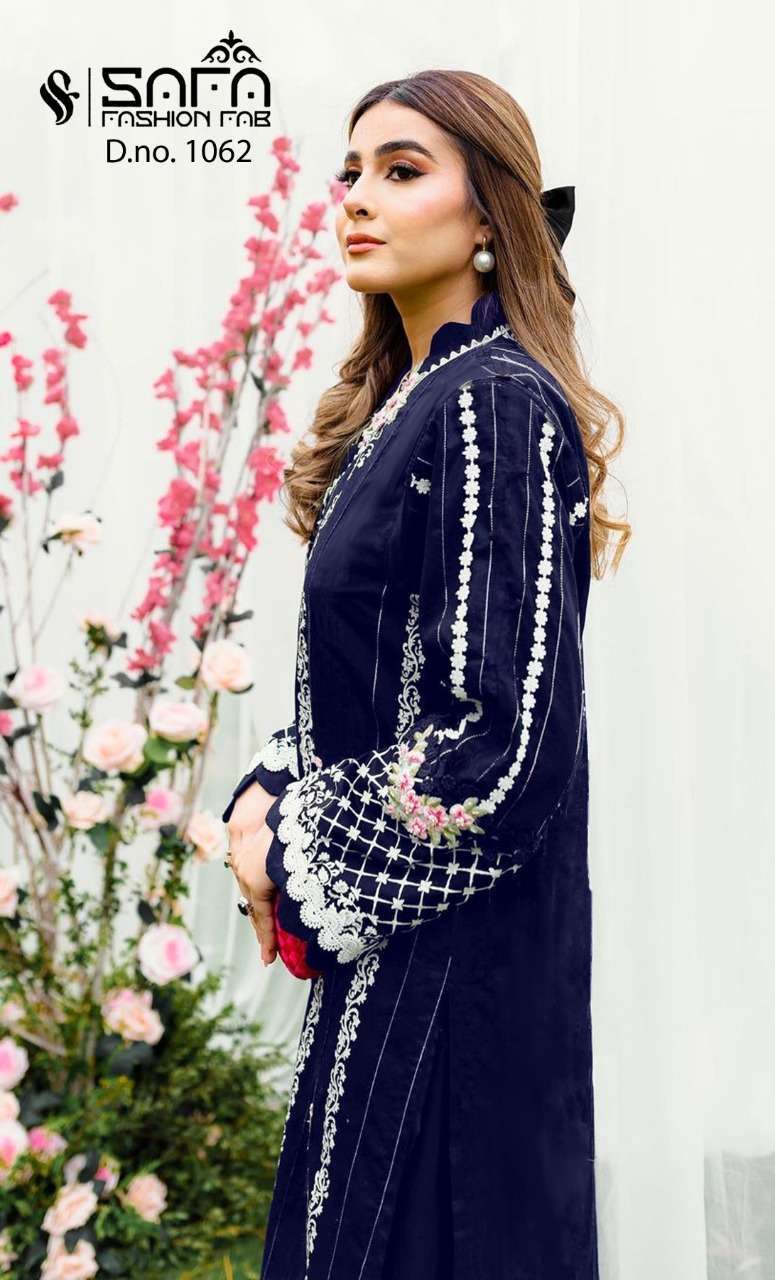 safa fashion sf-1062 heavy georgette readymade suit 