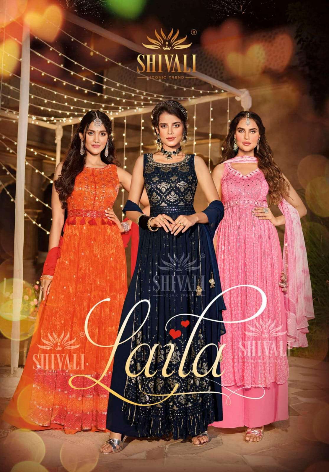 shivali laila series 1001-1005 fancy suit 