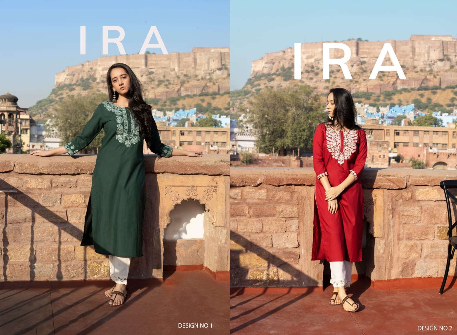 100 miles ira series 01-04 Pure Giza Cotton kurti