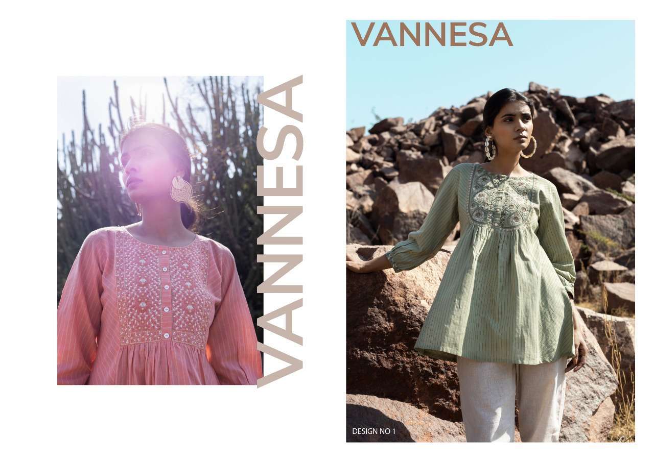 100 miles vannesa series 01-04 Pure cotton kurti