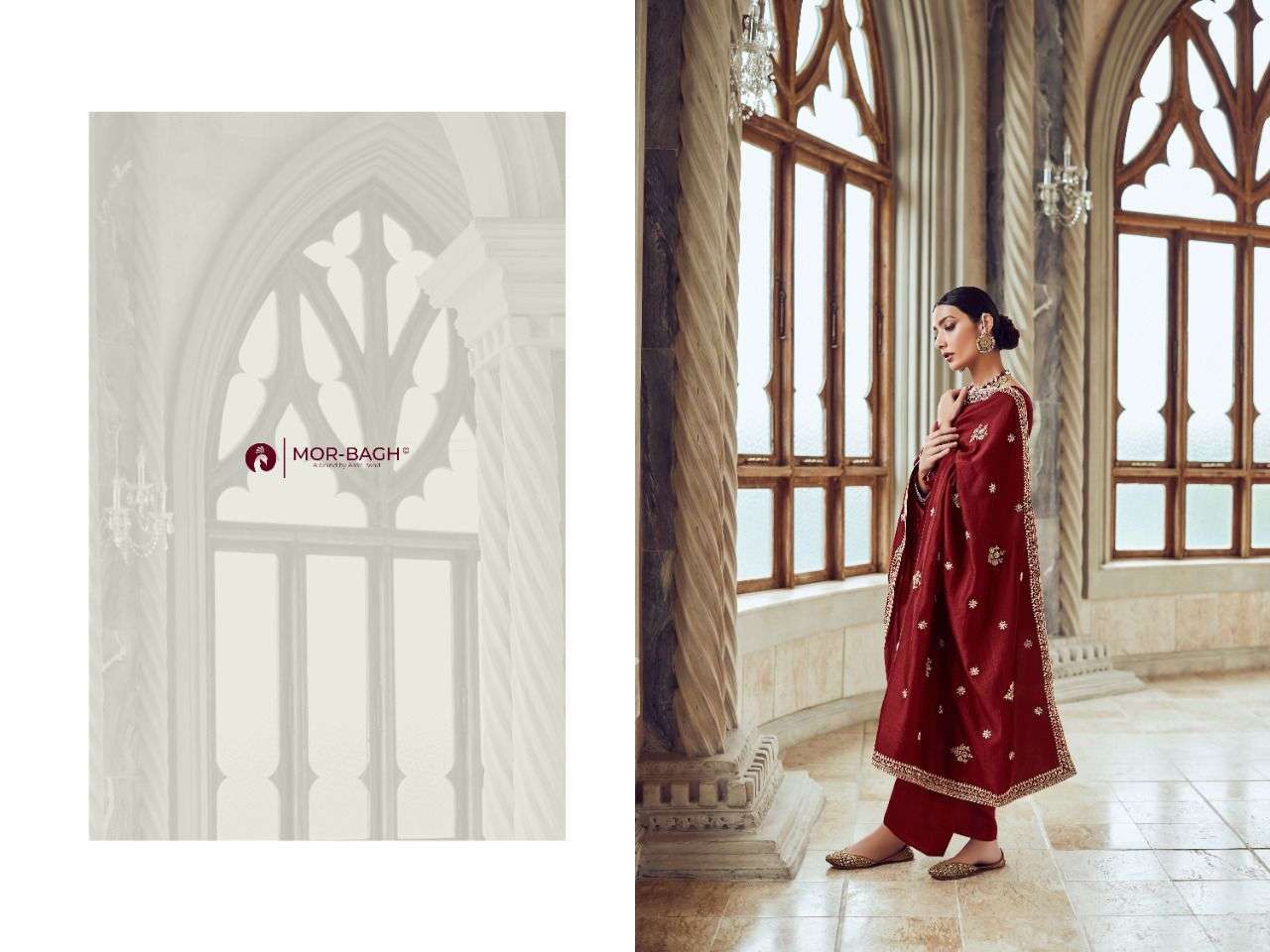 Aashirwad gunjan series 9412-9418 premium silk suit 