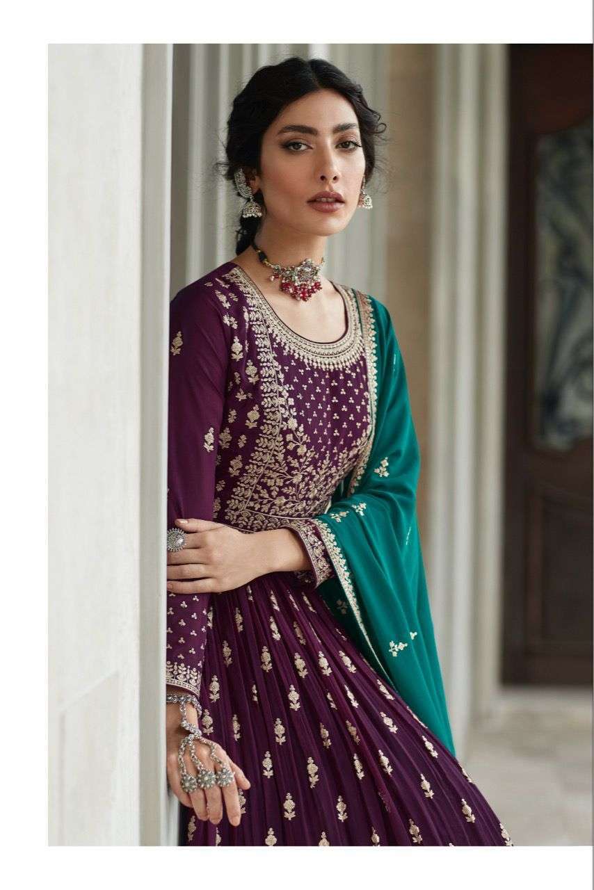 Aashirwad radhika series 9428-9432 real georgette suit 