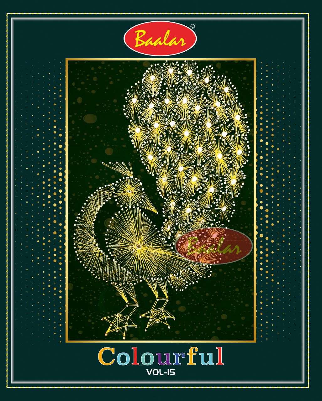 Baalar Colourful Vol-15 series 1521-1551 Cotton readymade suit 