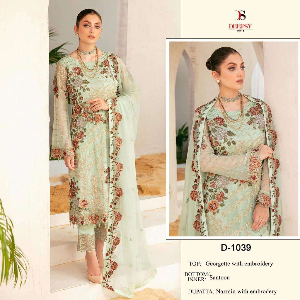 Deepsy suits D-1039 designer georgette suit 