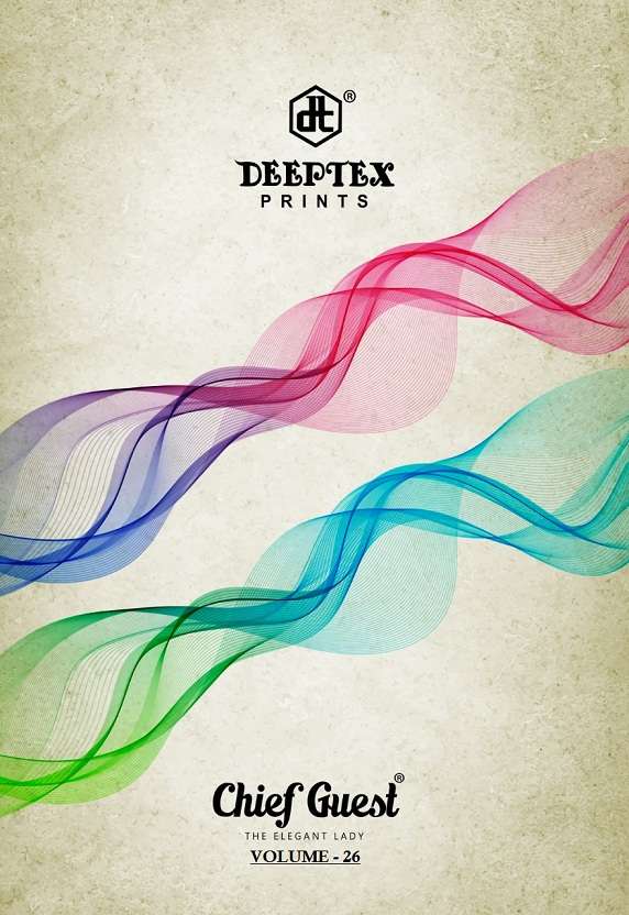 Deeptex Chiefguest Vol-26 series 2601-2615 pure cotton suit 