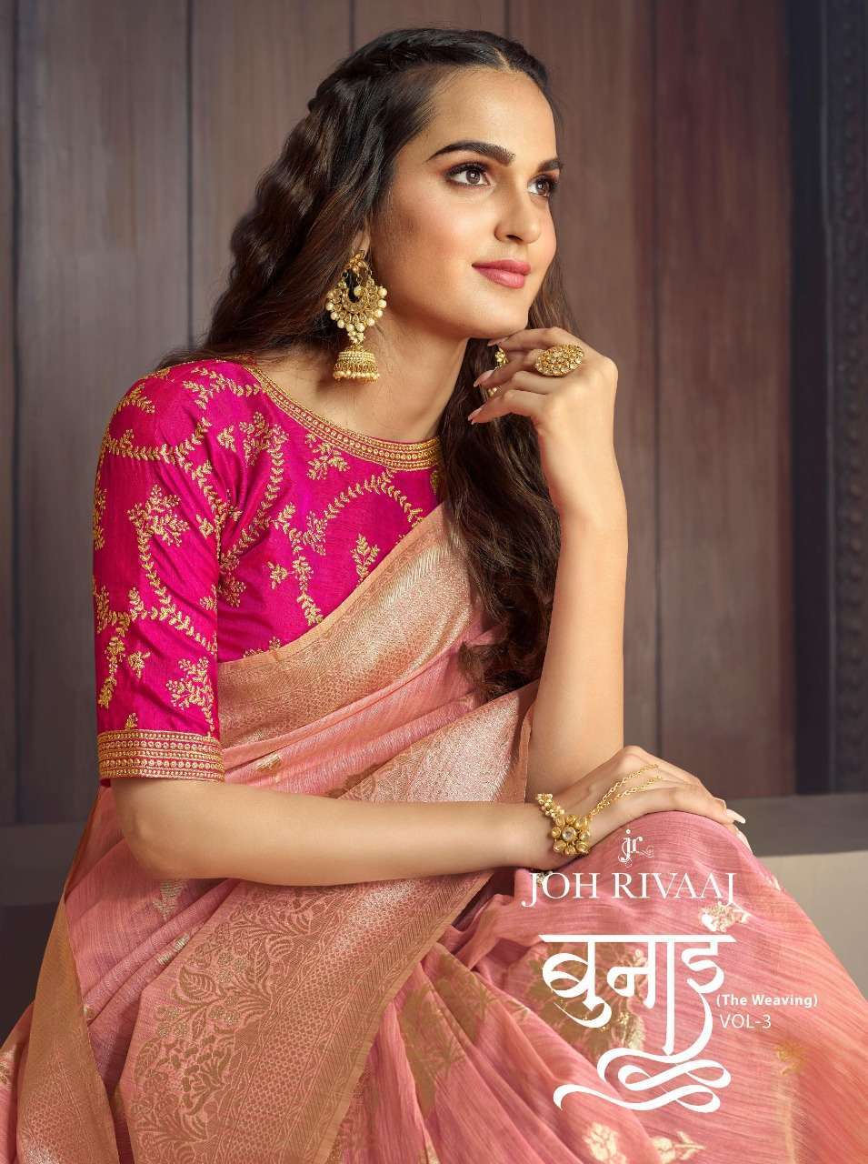 joh rivaaj bunai vol 3 series 8701-8707 fancy saree 
