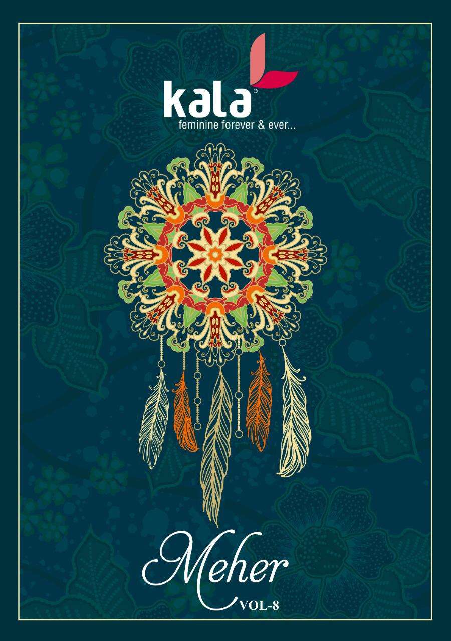 Kala Mehar Vol-8 series 4201-4212 Pure Premium Cotton suit