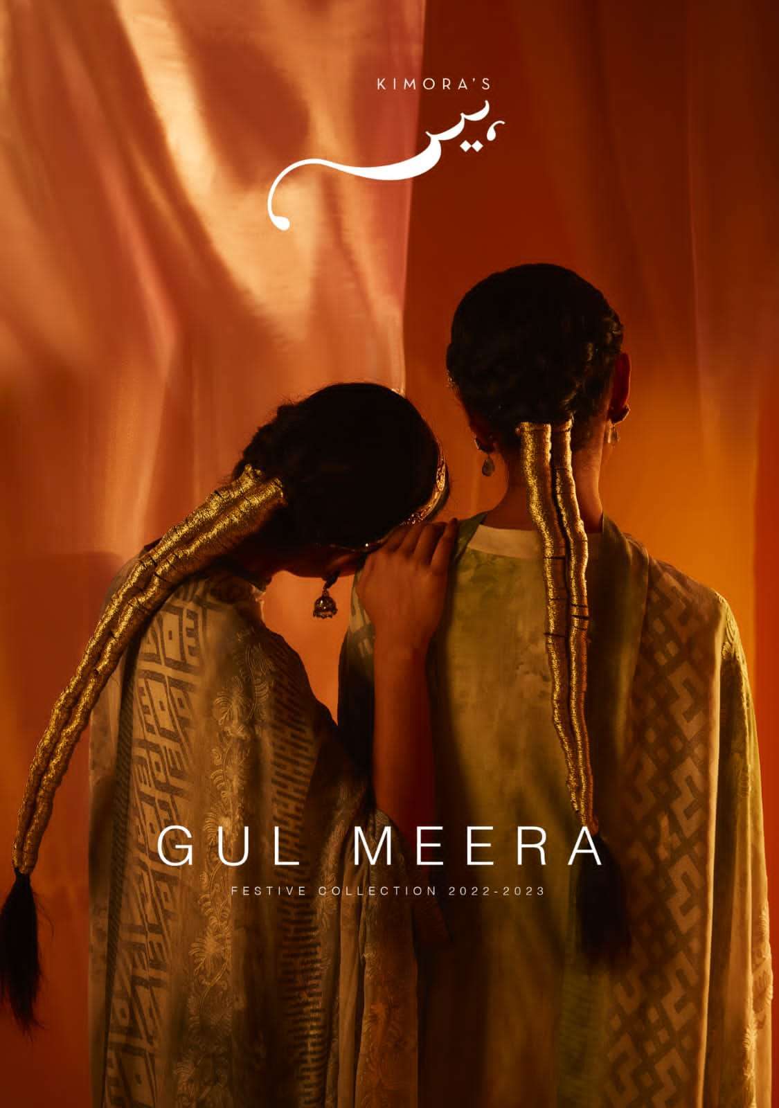 kimora gul meera series 8861-8868 pure muslin silk suit 