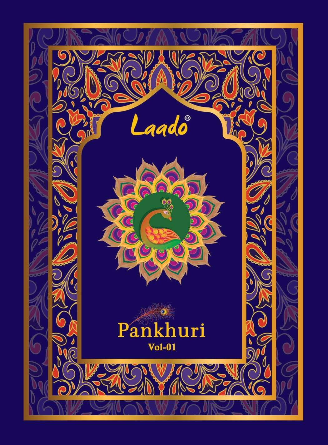 Laado Pankhuri vol-1 series 1001-1020 Pure Cotton suit