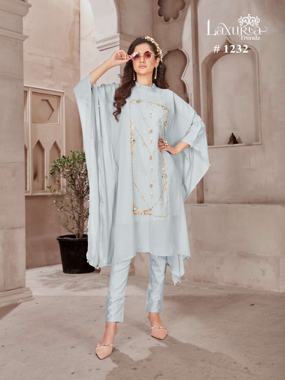 Laxuria trendz 1232 heavy faux georgette suit 