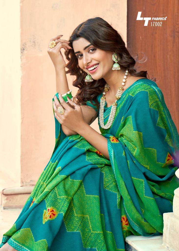 lt fashion renuka series 17001-17010 micro saree 