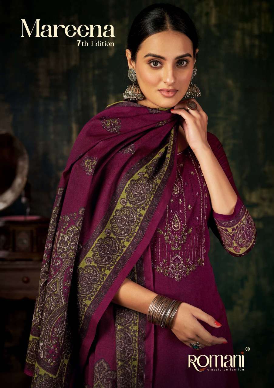 romani mareena vol 7 series 1070001-107010 premium soft cotton suit 