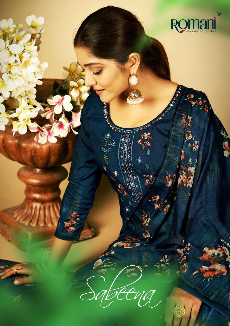romani sabeena series 1069001-1069010 soft cotton suit 