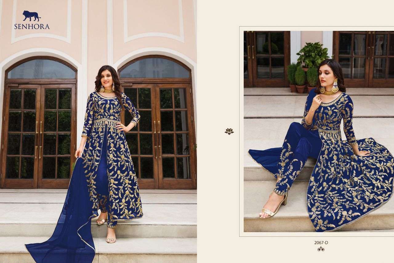 senhora sharmin 2067 colours Pure Butterfly Net suit