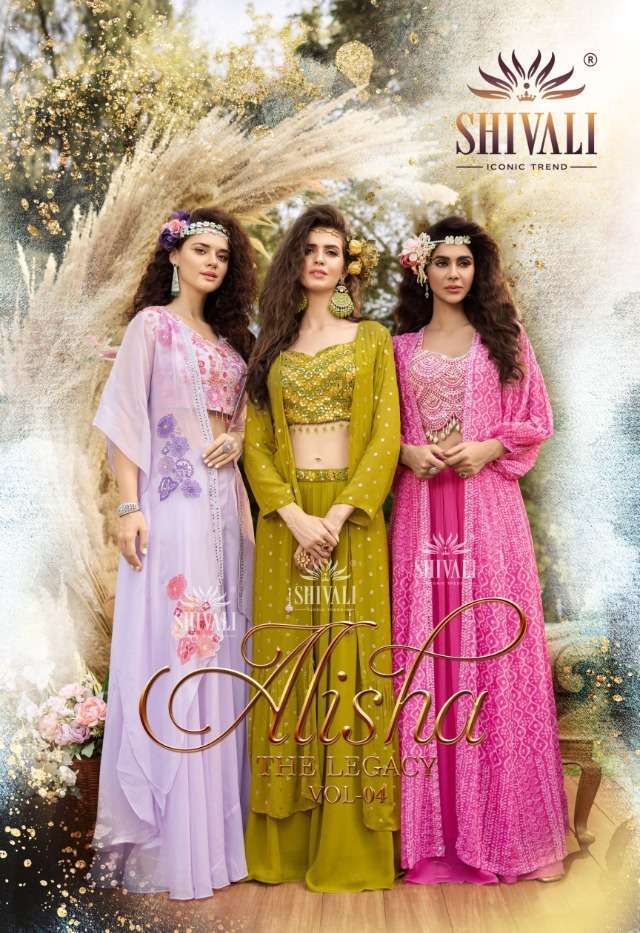 shivali alisha the legacy vol 4 series 1001-1006 fancy kurti
