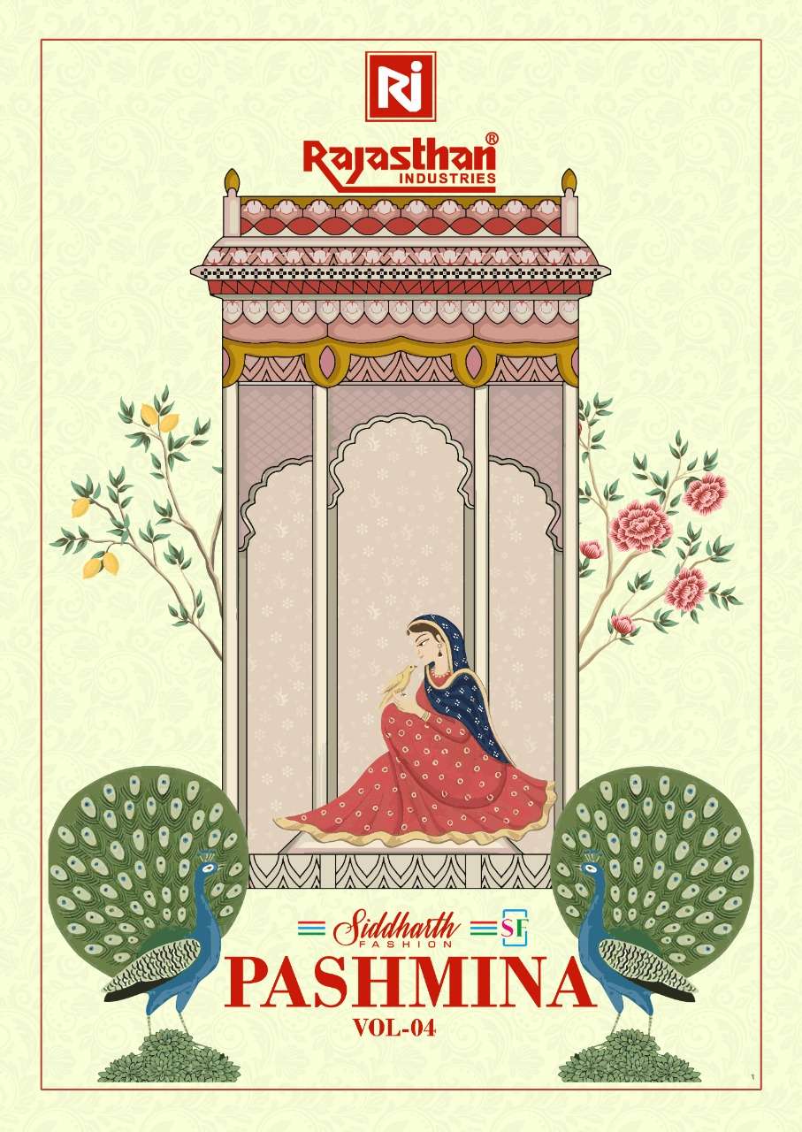 Siddharth Pashmina Vol-4 series 4001-4015 pure cotton suit 