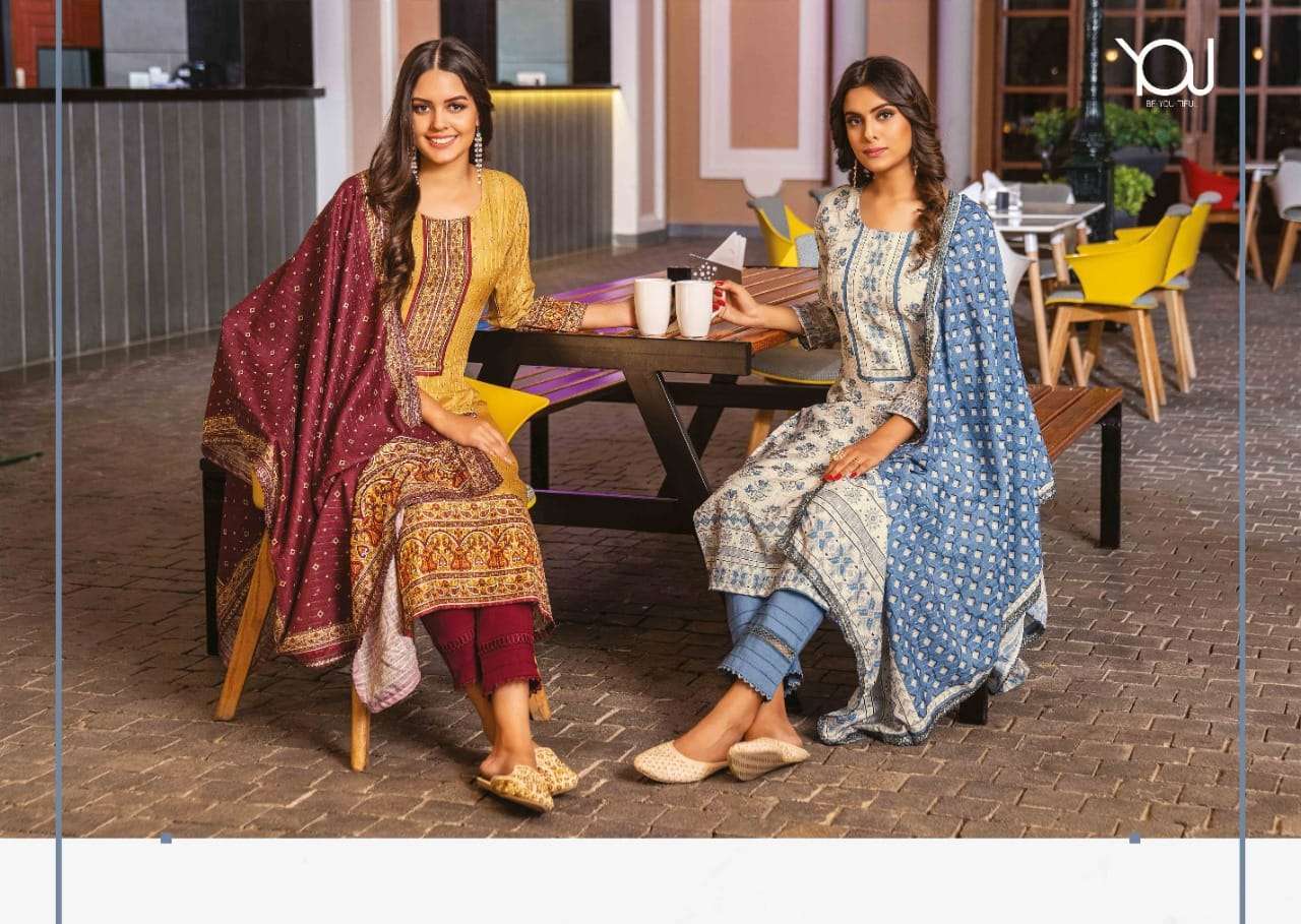wanna zaheen vol 2 series 201-207 Fancy Chanderi readymade suit 