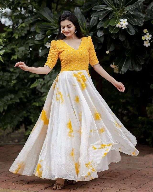 x-lady special outfit Georgette Material frock