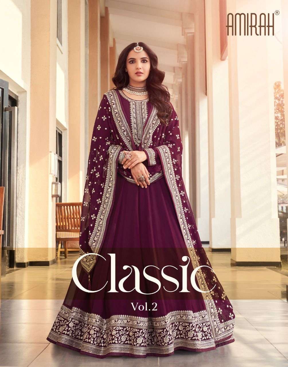 amirah classic vol 2 series 16061-16064 real georgette suit 