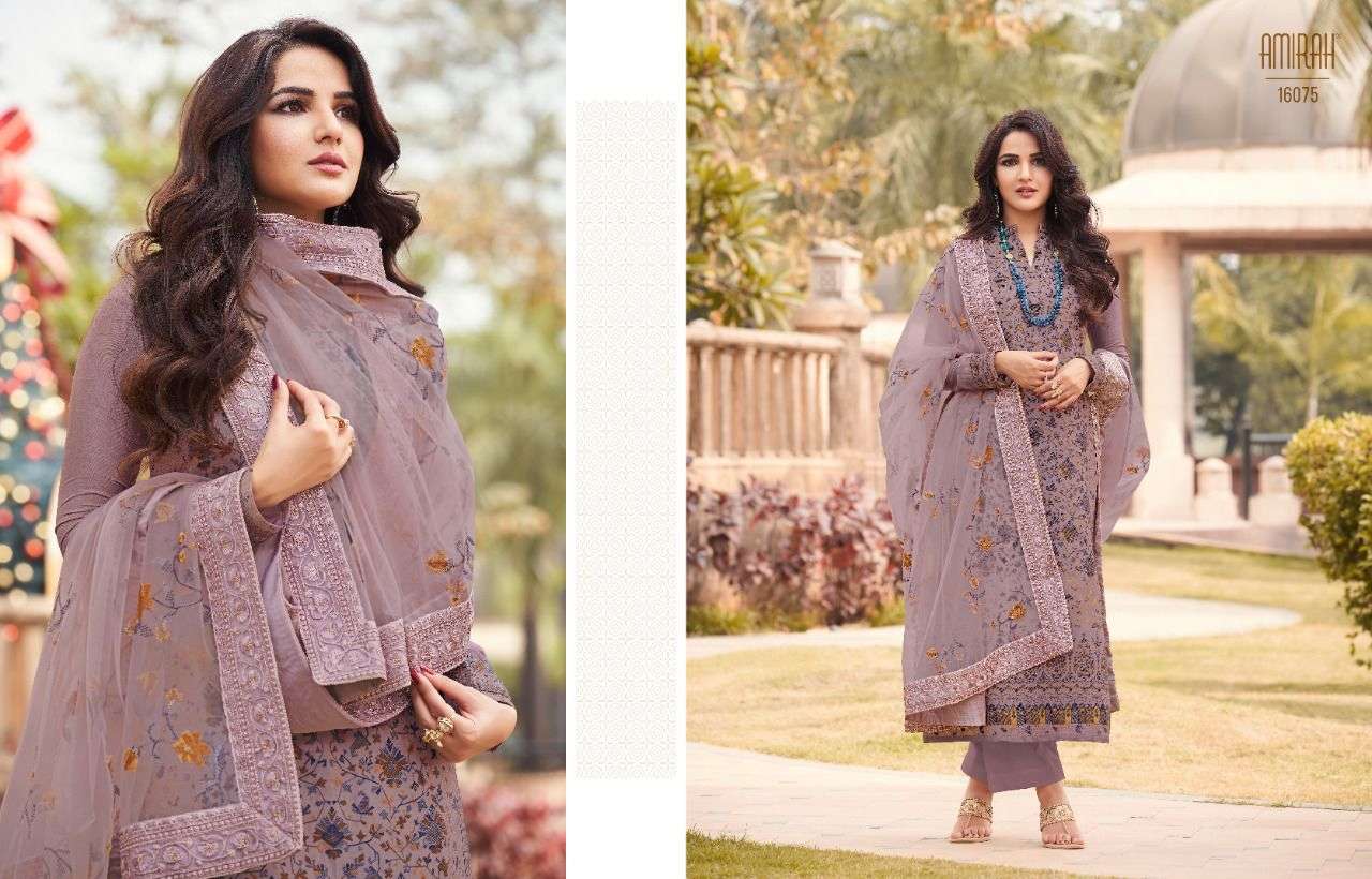 amirah handloom vol 2 series 16071-16076 pure viscose suit 