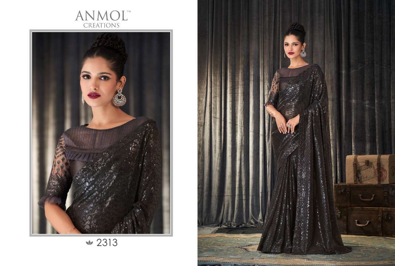 anmol creation innara vol 3 series 3301-3314 georgette saree
