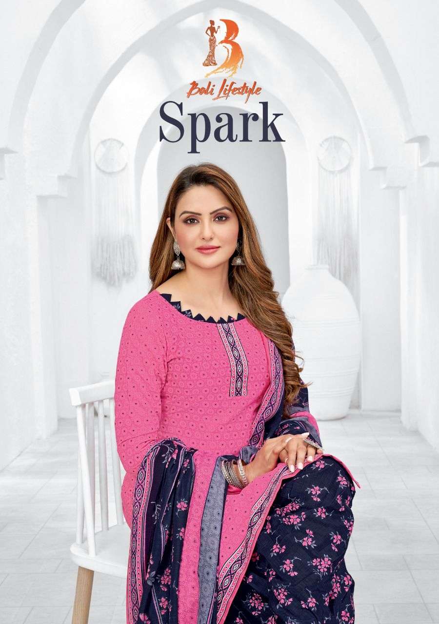 Bali Spark series 1001-1012 indo cotton suit 