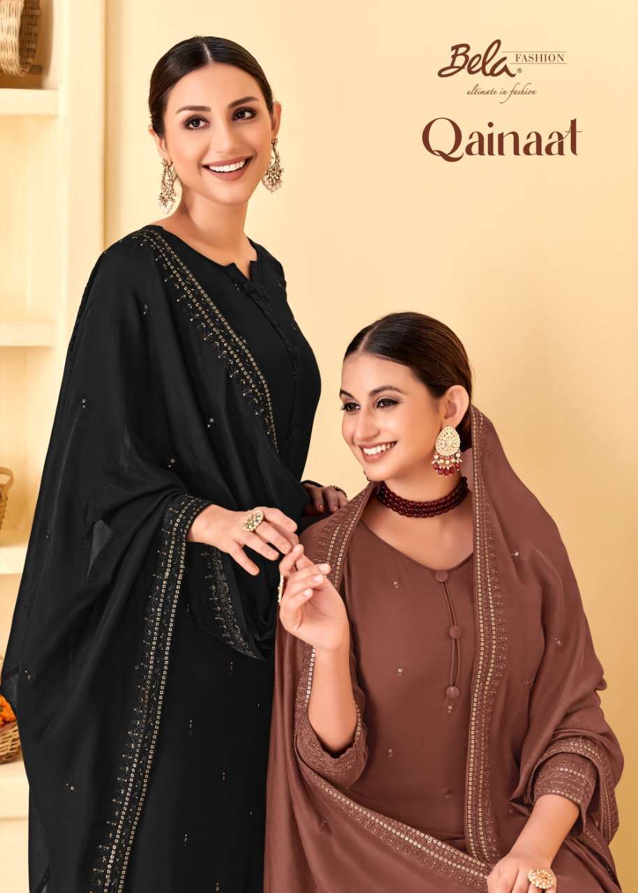 bela fashion qainaat series 3222-3228 viscose muslin suit 