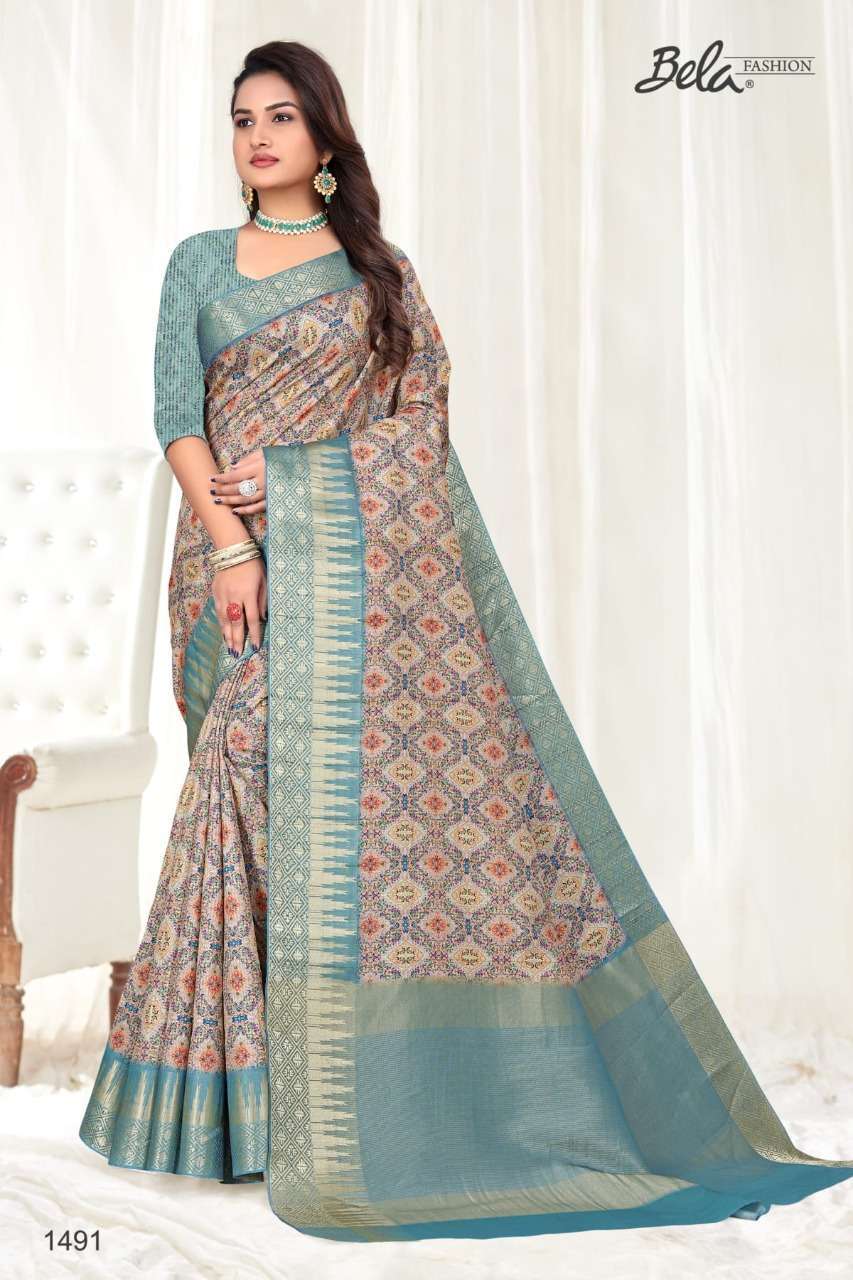 Bela karishma vol 1 series 1483-1491 kota silk saree