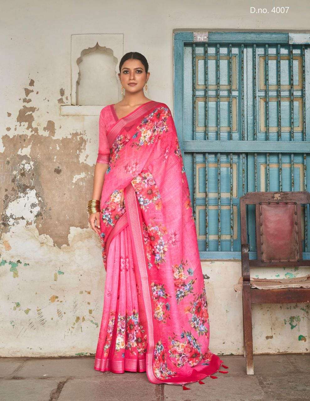 bhumi saavni vol 1 designer soft linen saree 