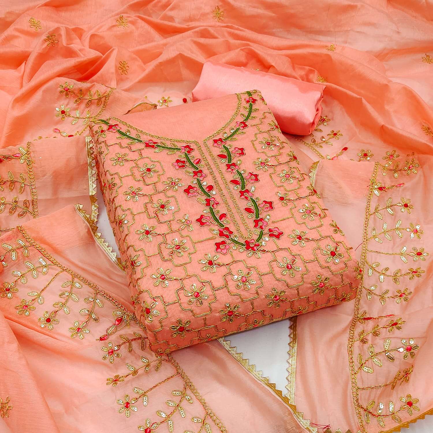 bt-07 designer semi modal multi kodding work suit 