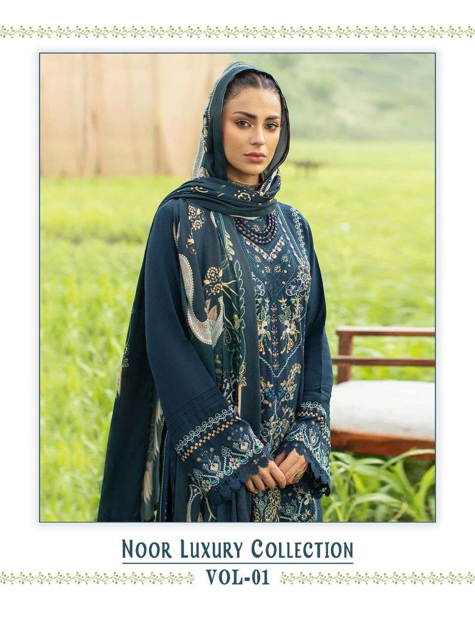 cosmos noor luxury collection series 1101-1106 rayon suit 