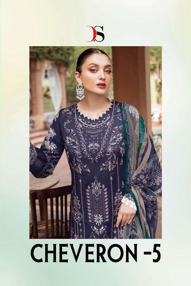 deepsy cheveron vol 5 series 2021-2026 pure cotton suit 