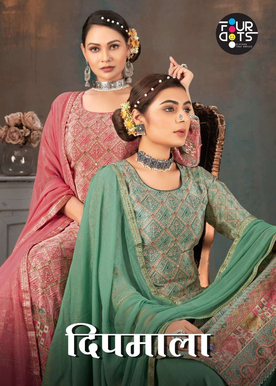 fourdots deepmala series 10031-10034 Pure natural Crep suit