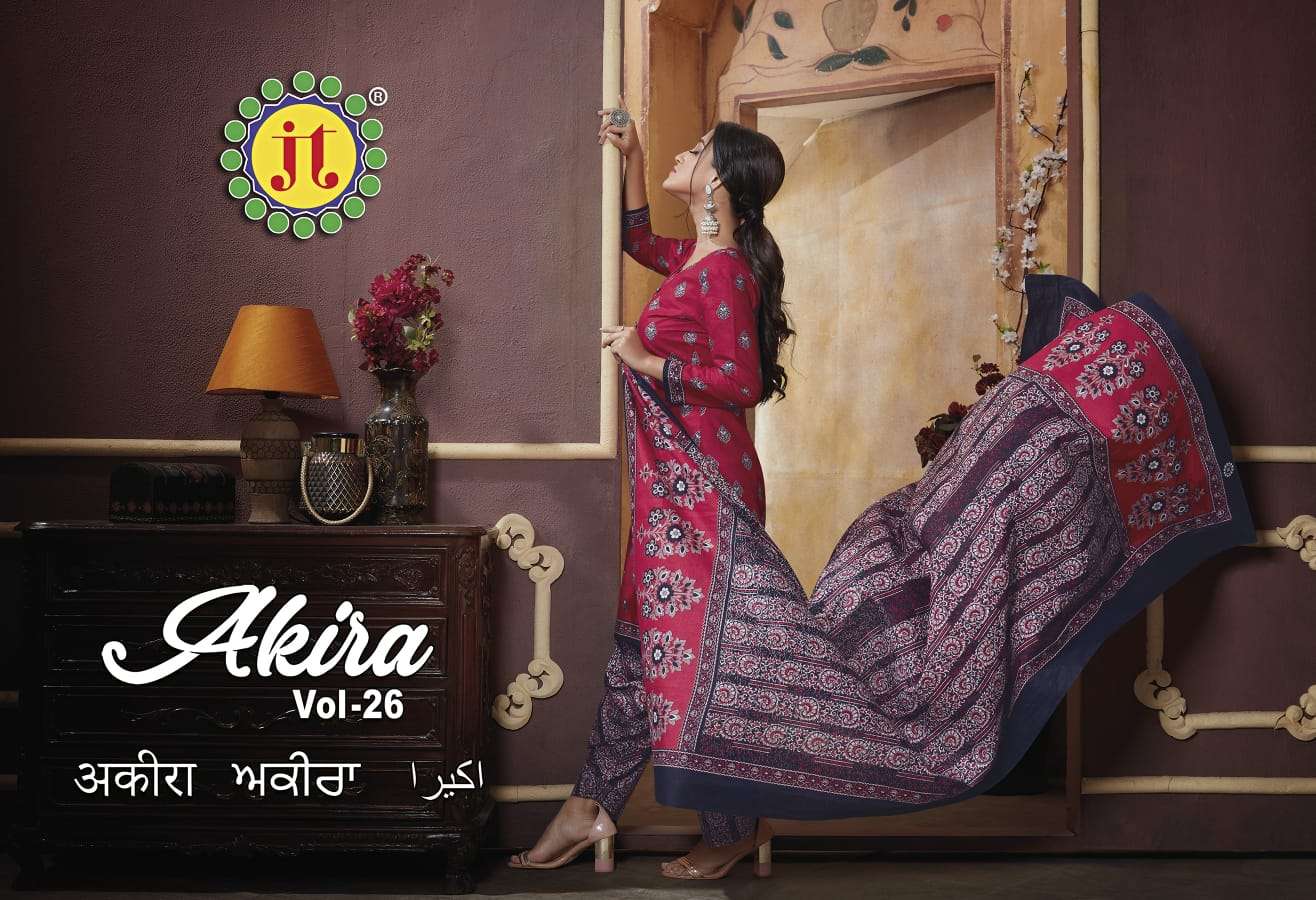 Jt Akira Vol-26 series 26001-26015 cotton printed suit 