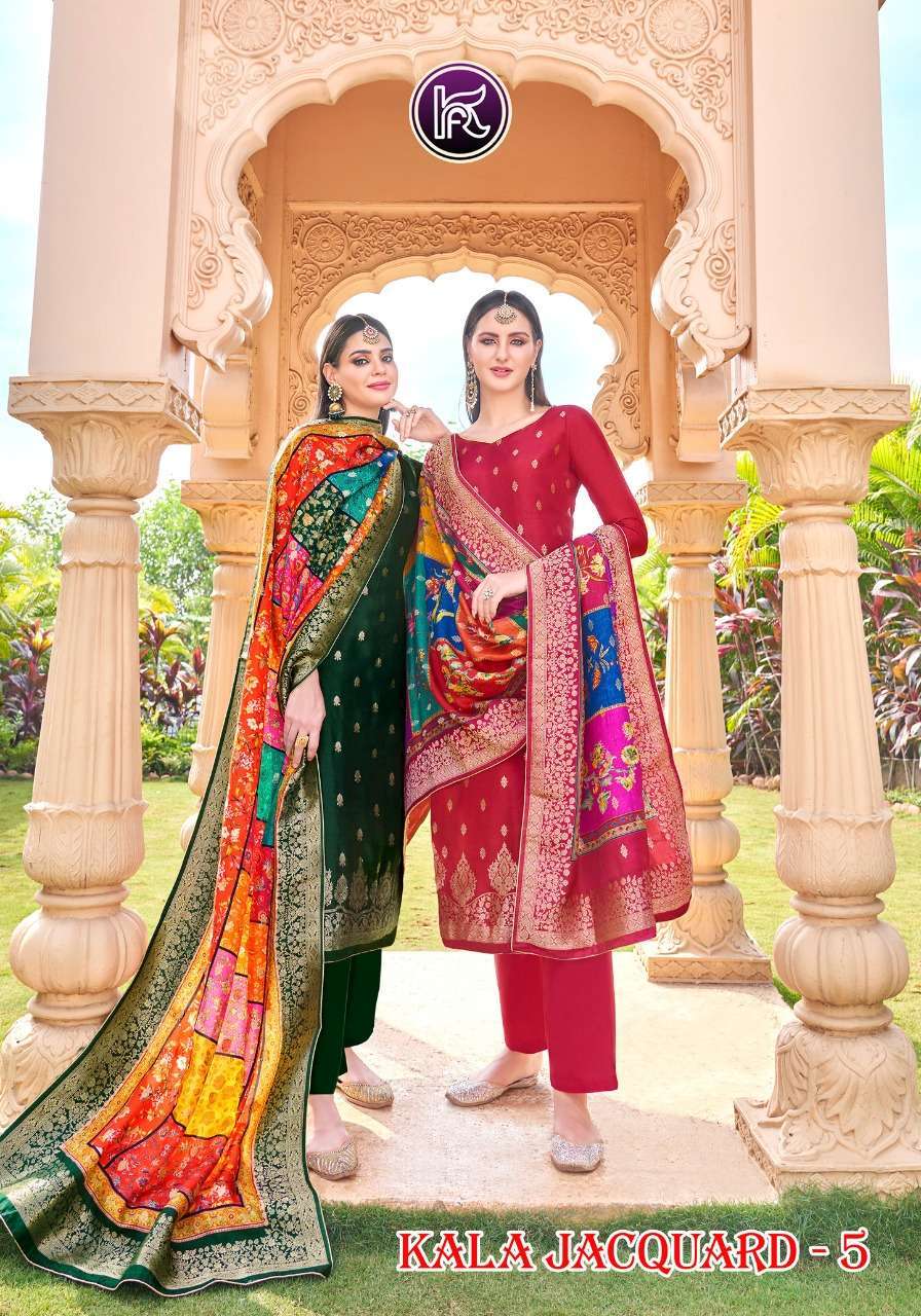kala jacquard vol 5 series 1001-1006 dola jacquard suit 