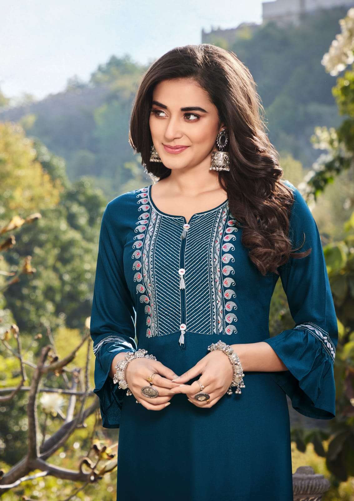 karissa reha vol 2 series 2001-2008 Premium Rayon kurti