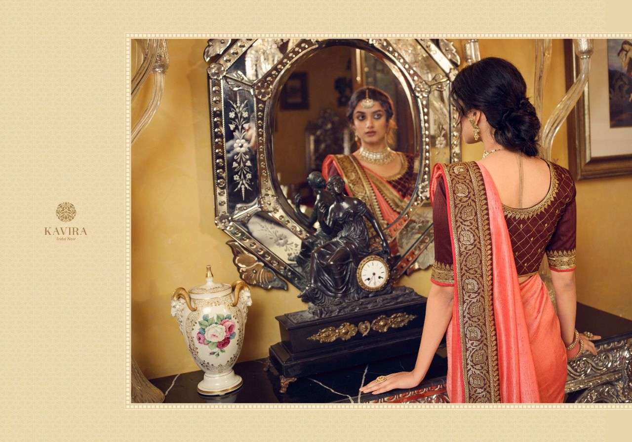 kavira evergreens designer heavy vichitra saree 