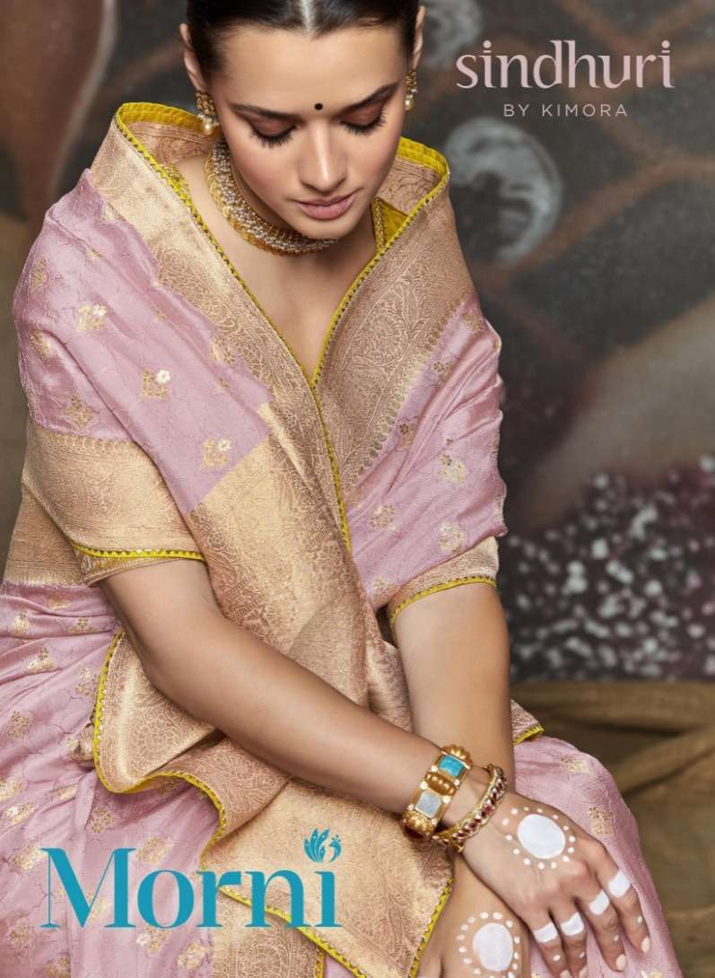 kimora sindhuri morni series 165-169 dola silk viscose saree 