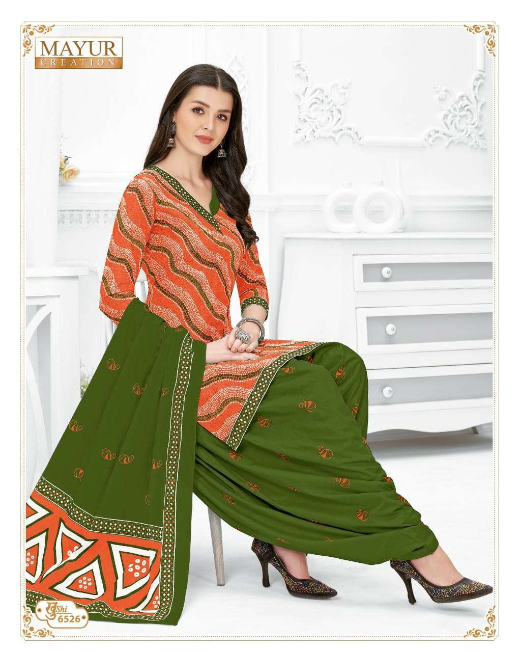 mayur creation khushi vol 65 series 6501-6535 cotton suit 