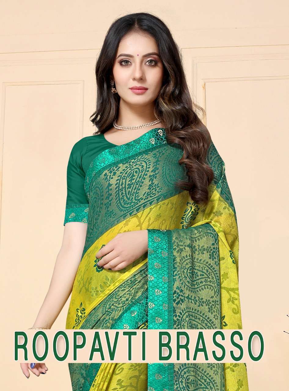mintorsi roopavati Chiffon Brasso saree