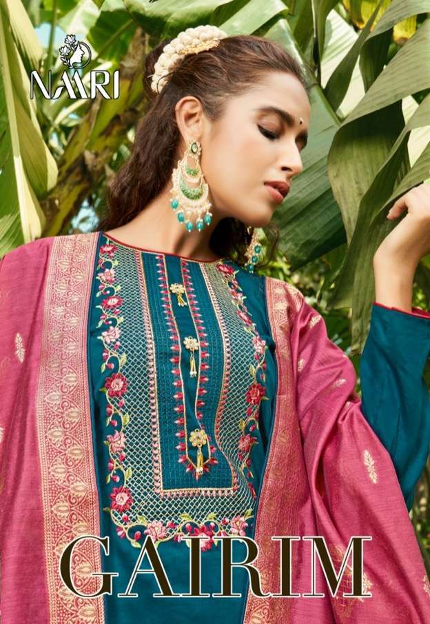 naari gairim series 031-035 parampara silk suit 