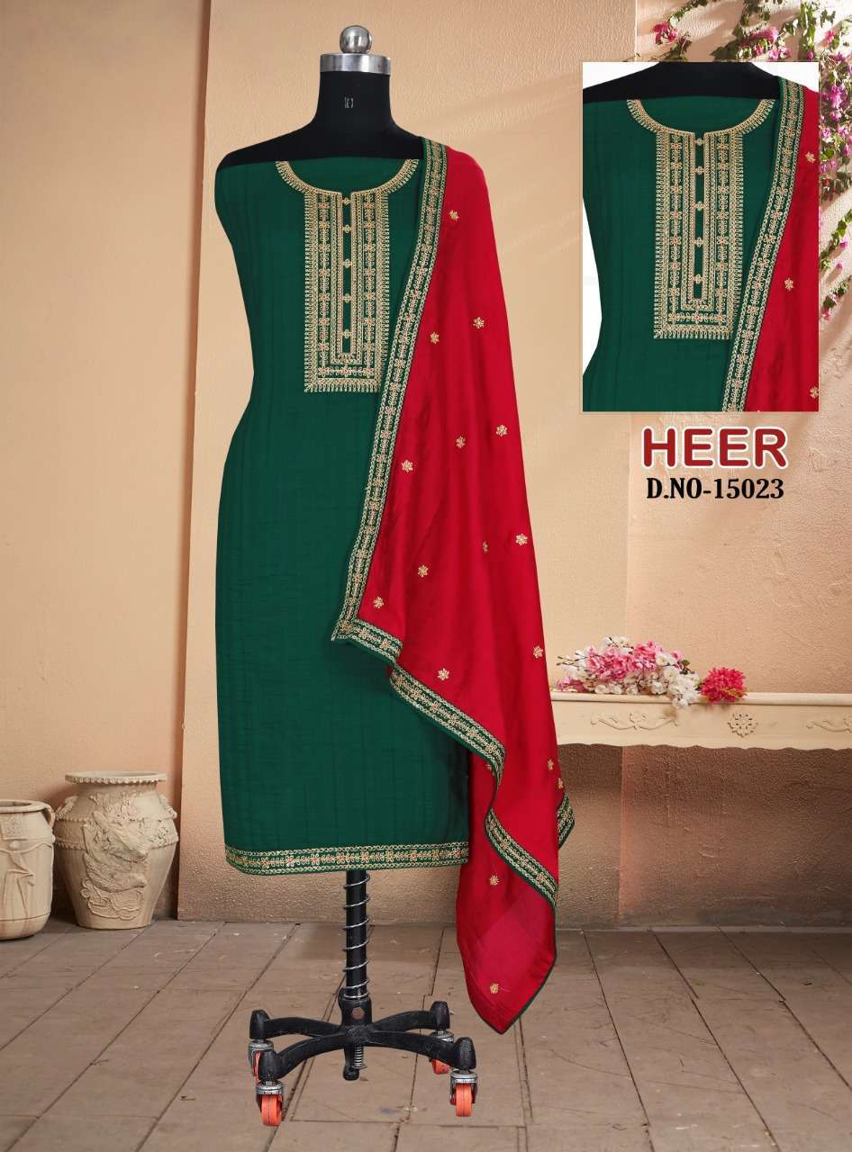 panch ratna heer series 15021-15024 bsy silk suit 