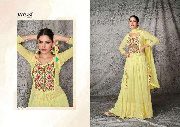 sayuri iqraar designer real georgette suit 