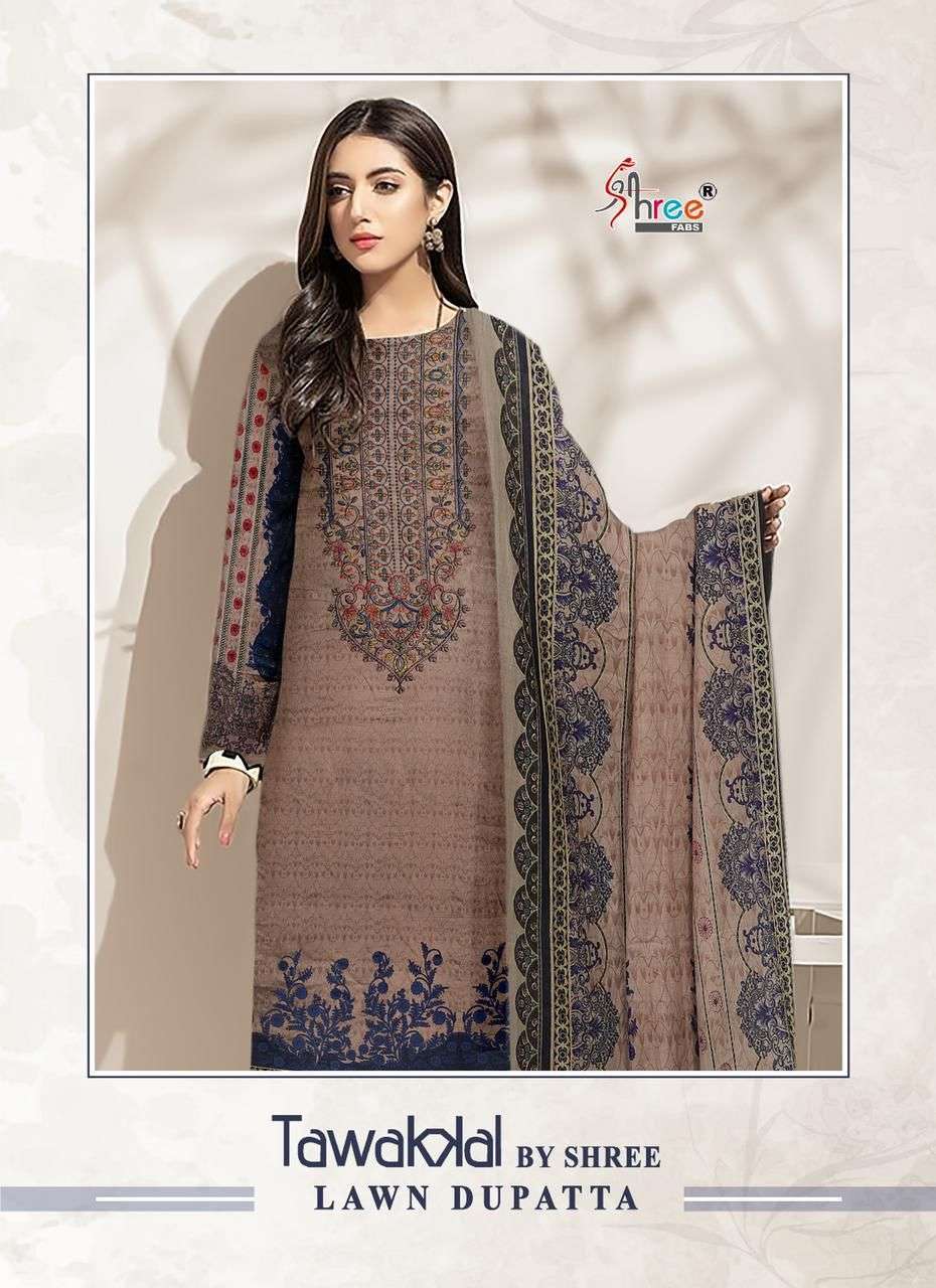 shree fab tawakkal series 2514-2521 pure jam cotton suit 